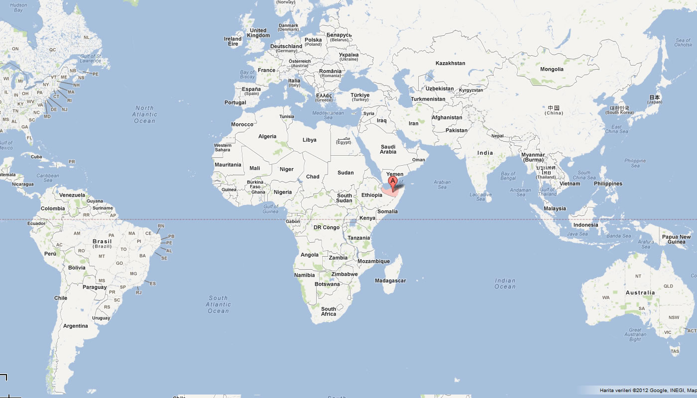 carte du somaliland monde